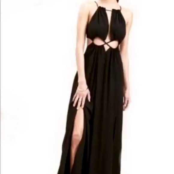 Forever 21 Dresses & Skirts - Summer black maxi dress